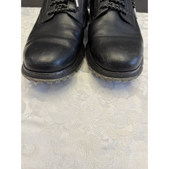 Cole Haan 12M Shoe 4.Zerogrand Plain Toe Oxford Black Reflective Waterproof - Picture 3 of 13